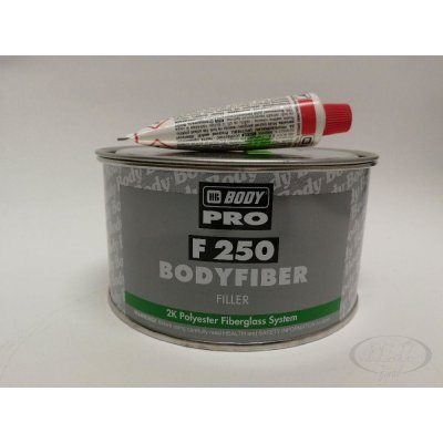 HB BODYFiber 250 tmel se skelným vláknem 750g