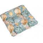 Bellatex Adéla prošívaný, růže žlutá, šedí, béžová 40x40 cm prošívaný Monstera – Zboží Dáma