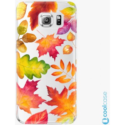 Pouzdro iSaprio - Autumn Leaves 01 - Samsung Galaxy S6 Edge