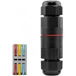 FK technics Kabelová spojka bezšroubová vodotěsná "I" 3x2,5 mm IP68 – Zbozi.Blesk.cz