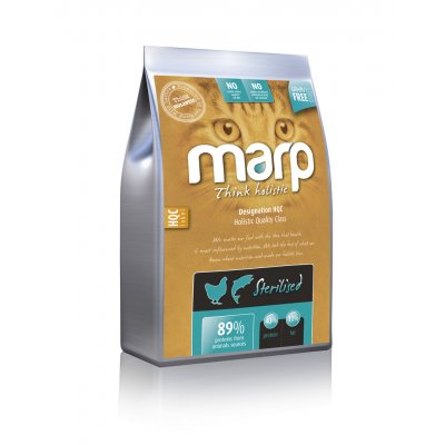 Marp Holistic Sterilised Cat pro kastrované a starší kočky 2 kg – Zbozi.Blesk.cz