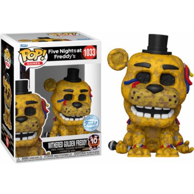 Funko Pop! 1033 Five Nights at Freddys Withered Golden Freddy – Zboží Dáma