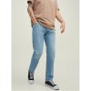 Pánské džíny Jack and Jones Chris Jean Mens Blue Denim