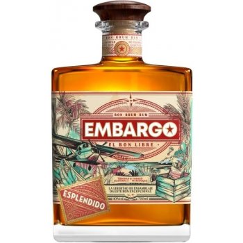 Embargo Anejo Esplendido 40% 0,7 l (holá láhev)