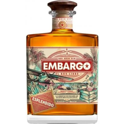 Embargo Anejo Esplendido 40% 0,7 l (holá láhev) – Zboží Mobilmania