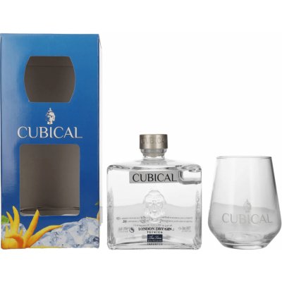 Cubical Premium 40% 0,7 l (dárkové balení 1 sklenice) – Hledejceny.cz