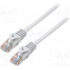 síťový kabel Lanberg PCU5-10CC-0750-S Patch, U/UTP, 5e, lanko, CCA, PVC, 7,5m, šedý