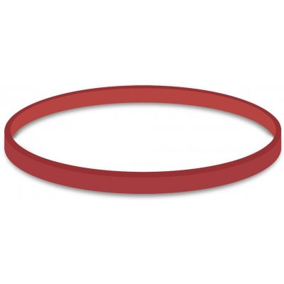 Gumičky červené silné (3 mm, Ø 8 cm) [1 kg] (64308) – Zboží Dáma