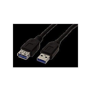 Roline 11.02.8978 Kabel USB 3.0 A-A 1,8m A(M)- A(F) prodlužovací, černý