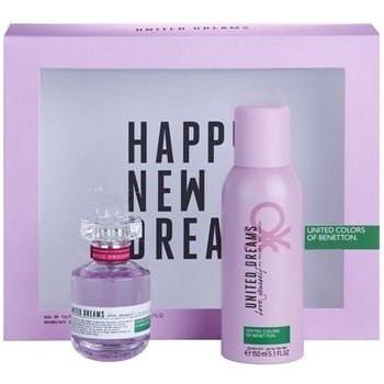 Benetton United Dreams Love Yourself EDT 50 ml + deospray 150 ml dárková sada