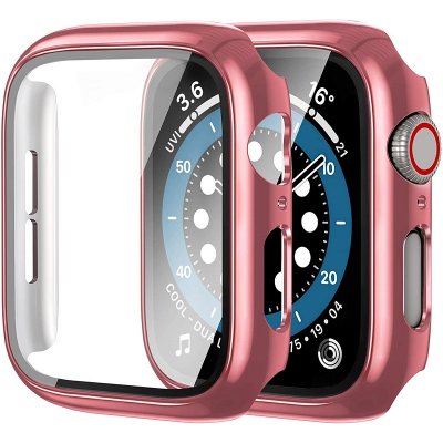 AW Lesklý case na Apple Watch Rozteč: 40mm, Barva: Růžový IR-AWCASE082 – Zboží Živě