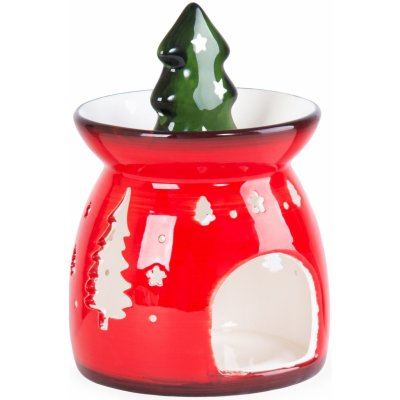Homla Vánoční aroma lampa Carola červená 16 cm – Zboží Dáma