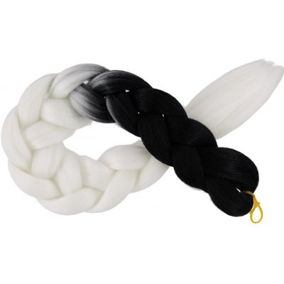 Kanekalon Čierna Biela – Zboží Mobilmania