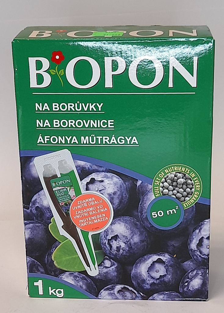 BIOPON BORŮVKY 1 kg