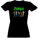 Tričko s potiskem Zumba fitness dámské Černá – Hledejceny.cz