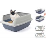 Cobbys Pet Sonic Medium toaleta pro kočky s vysokým rámem 44,5x34x18,5cm – Hledejceny.cz