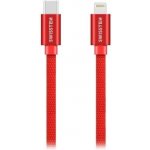 Swissten 71525206 USB-C / Apple Lightning, datový, 1,2m, červený – Zboží Živě