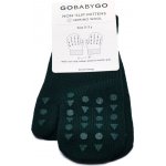 Dětské merino rukavice GOBABYGO palčáky Zelená – Zboží Mobilmania