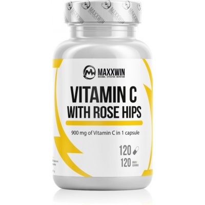 Maxxwin Vitamin C 900 with rose hips 120 kapslí