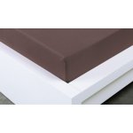 Xpose Jersey prostěradlo Exclusive tmavě hnědé 90x200 – Zboží Dáma