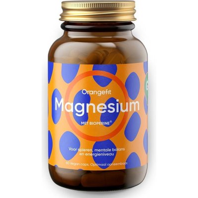 Orangefit Magnesium with Bioperine 60 kapslí – Hledejceny.cz