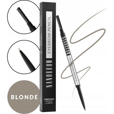 Nanobrow Eyebrow Pencil tužka na obočí Blonde 1 g – Sleviste.cz