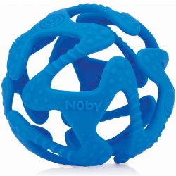 Nuby silikon míč tmavě modrá