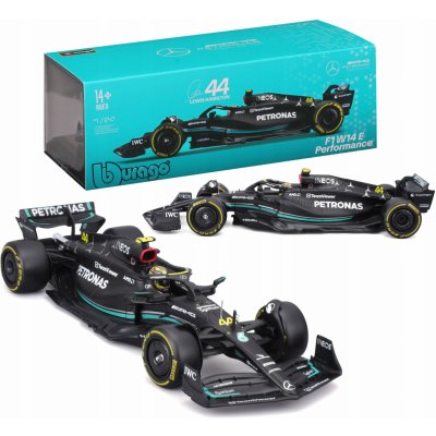 Bburago Formule F1 Mercedes AMG Petronas W14 E Performance2023 nr.44 Lewis Hamilton 1:24 – Zboží Dáma Bburago Formule F1 Mercedes AMG Petronas W14 E Performance2023 nr.44 Lewis Hamilton 1:24 – Zboží Dáma