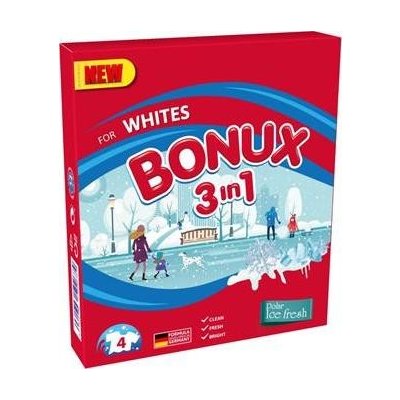 Bonux prací prášek White Polar Ice Fresh 4 PD 0,3 kg