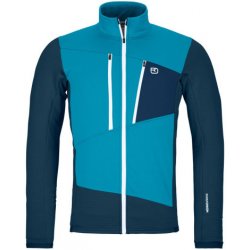 Ortovox Fleece Grid Jacket modrá