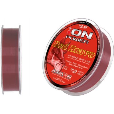 AWA-SHIMA Ion Power Red Bravo 150 m 0,2 mm 5,4 kg – Hledejceny.cz