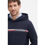 Tommy Hilfiger tmavomodrá s kapucí s potiskem MW0MW36737 – Zboží Dáma