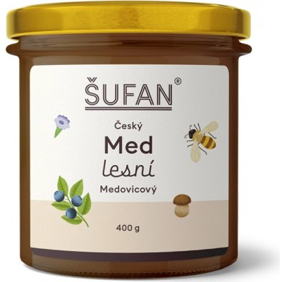 ŠUFAN Med medovicový lesní 400 g – Zbozi.Blesk.cz