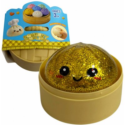Antistresový mačkací knedlíček Squishy Dumpling perleťový malý 5 5 cm – Hledejceny.cz