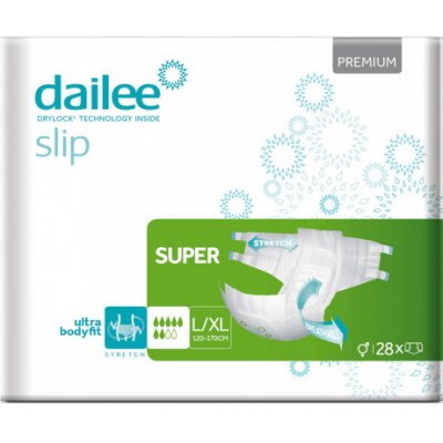 Dailee Slip Premium Super M 28 ks – Sleviste.cz