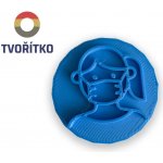 TVOŘÍTKO Koronavirus rouška Rozměr: 7 cm, + Vykrajovátko: Ano – Sleviste.cz
