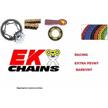 EK Chain Řetězová sada KTM 640 LC4 E Enduro 00-01