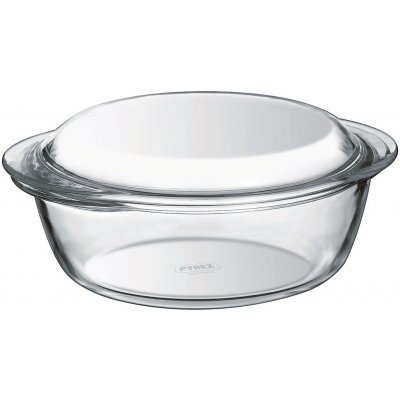 Pyrex hrnec s poklicí varné sklo 16 cm