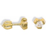 Gemmax Jewelry zlaté se zářivým zirkonem 2141 GBEYB0536 – Hledejceny.cz