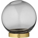 Váza Globe Black 10 cm AYTM – Hledejceny.cz