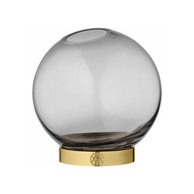 Váza Globe Black 10 cm AYTM – Hledejceny.cz