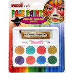 FunCo dětská sada barev na obličej a tělo metalic 10 ks – Sleviste.cz