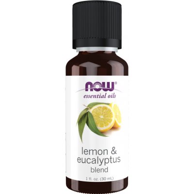 Now Foods Esenciální olej Směs Citron a Eukalyp 30 ml – Hledejceny.cz