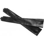 Kreibich Dámské rukavice podšívka hedvábí ultra dlouhé černá – Zboží Dáma