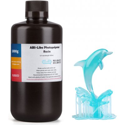 ELEGOO ABS-Like Resin Transparent Blue 1kg – Zboží Živě ELEGOO ABS-Like Resin Transparent Blue 1kg – Zboží Živě