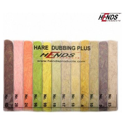 Hends HE HARE DUBBING PLUS - BLENDED SPECTRA DUBBING BOX - 12 BAREV - SVĚTLÝ – Hledejceny.cz