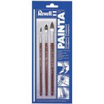 REVELL Painta Flat Set 29610 sada 3 plochých štětců – Hledejceny.cz