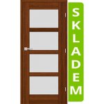 ERKADO Juka 4 Ořech 3D Greko 80 x 197 cm – Hledejceny.cz