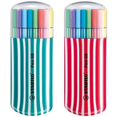 Stabilo Pen 68 6820-02 sada 20 ks v pouzdře – Zboží Živě