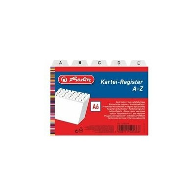 Herlitz Registr do kartotéky A6 – Hledejceny.cz
